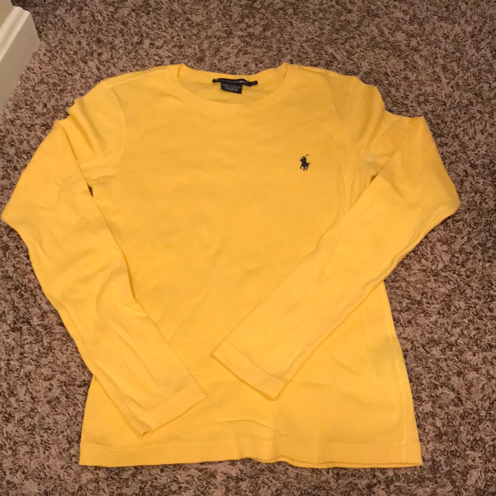 Ralph Lauren Yellow Long Sleeve